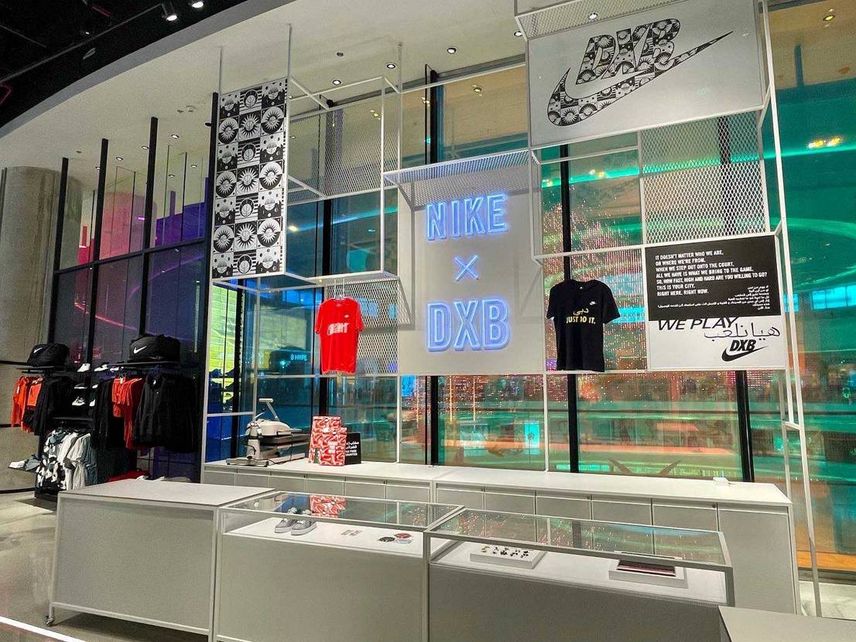 12月14日 Nike Dubai
ドバイモールの中にあるNIKESHOP