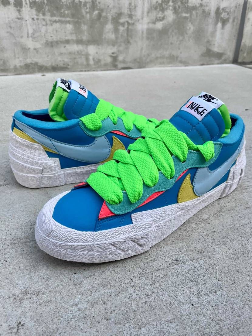 KAWS × sacai × Nike Blazer Low "Neptune