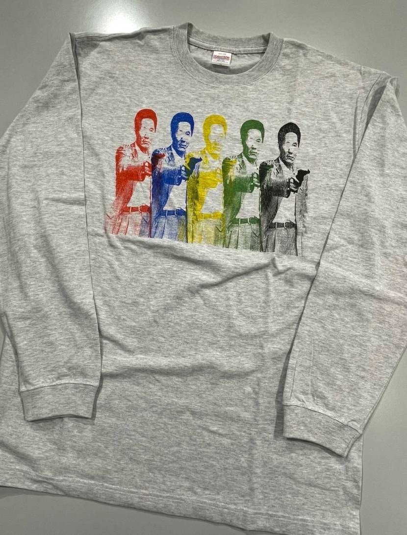 6月8日　あのヒットマンTEE


某５人の狙う暗殺者を演じた殿のTEE