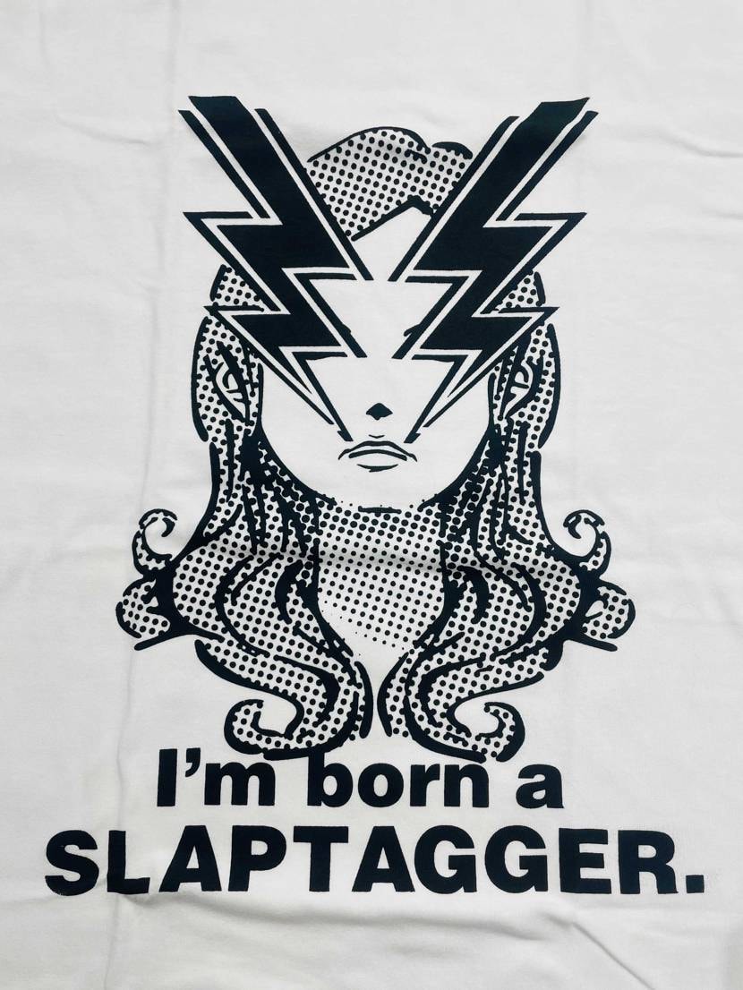 8月31日 Im born a SLAPTAGGER T-s