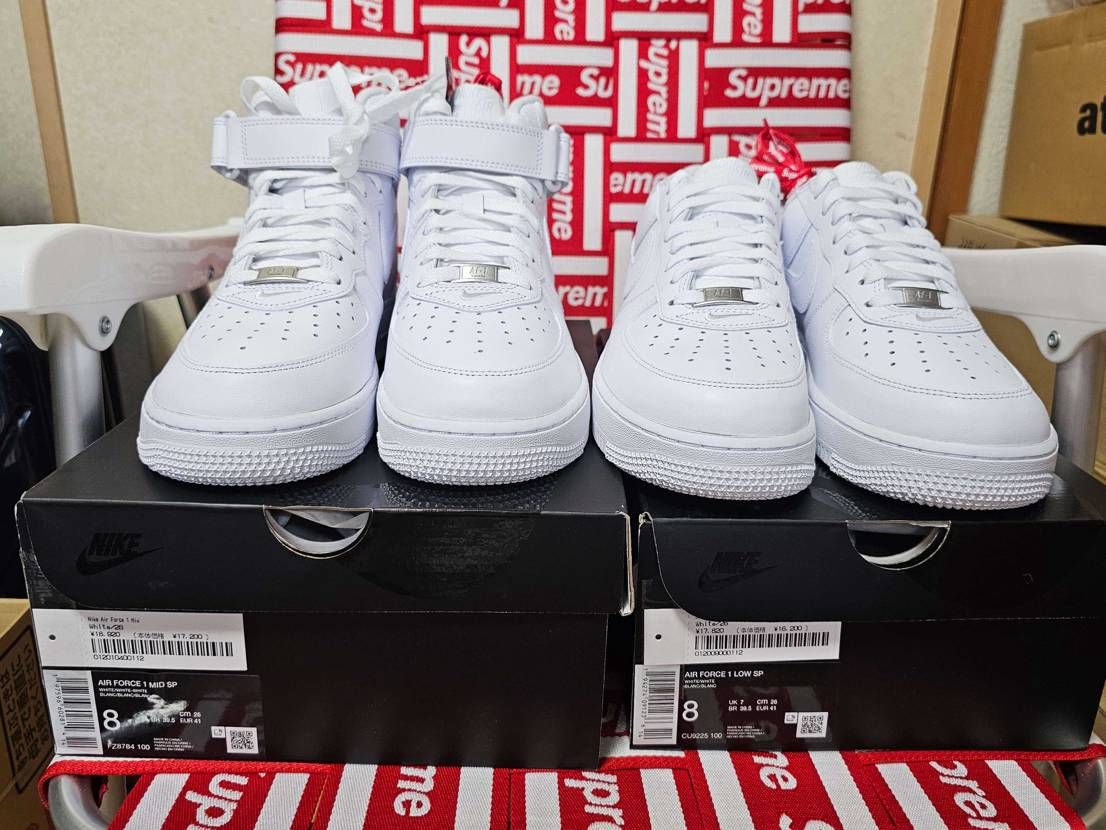 24FW Supreme NIKE AF1 MIDがリリース