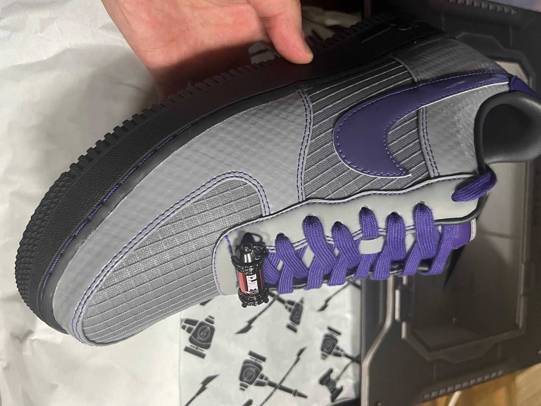 コラボ　air force1 やっぱりグレーが使いやすくてい