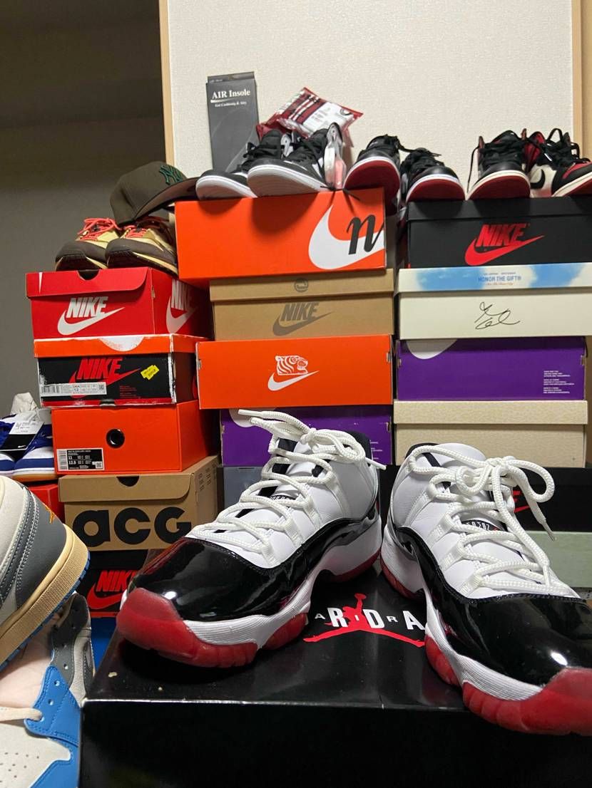 美中古で購入したAJ11です😁😁
31cmで大きすぎるかと思ったけどギリギリオ