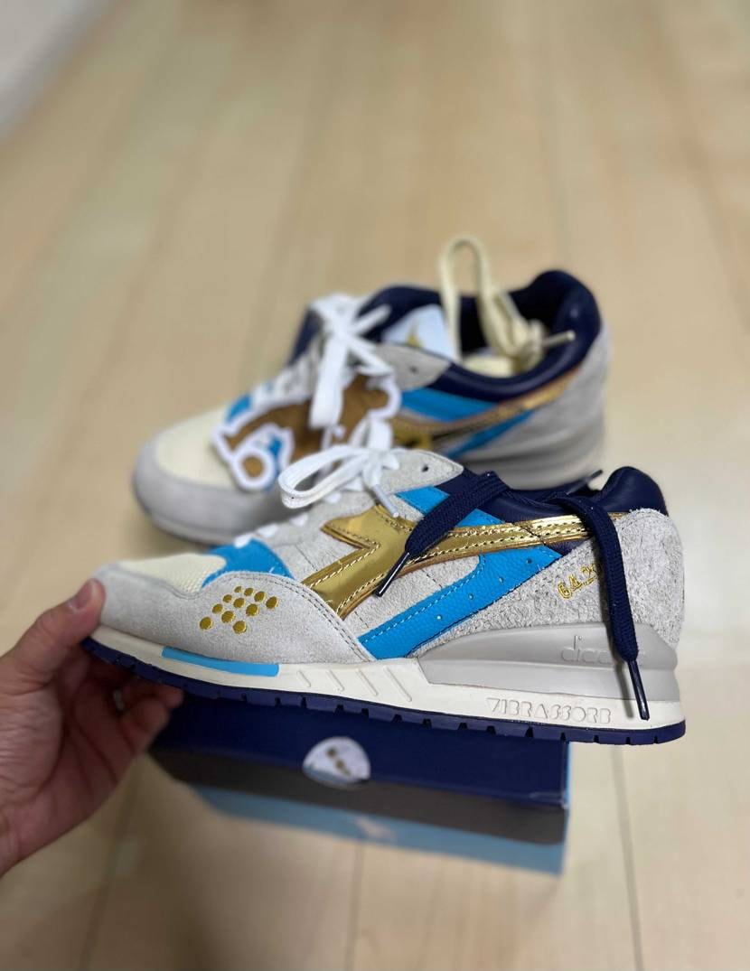 こんばんは👍初めてのdiadora👍オシャレポイント上がった