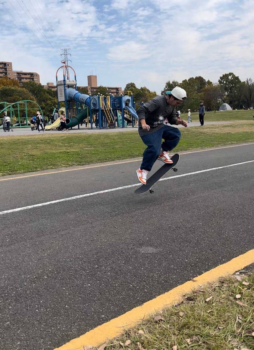 お昼からは、どうしても履きたくなったからこれ😁
いやー休日