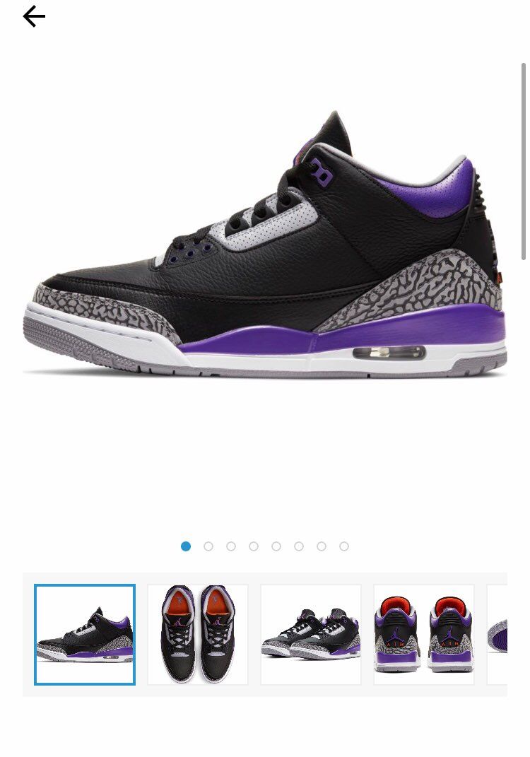 ABCマートで抽選開始
微妙なジョーダン3