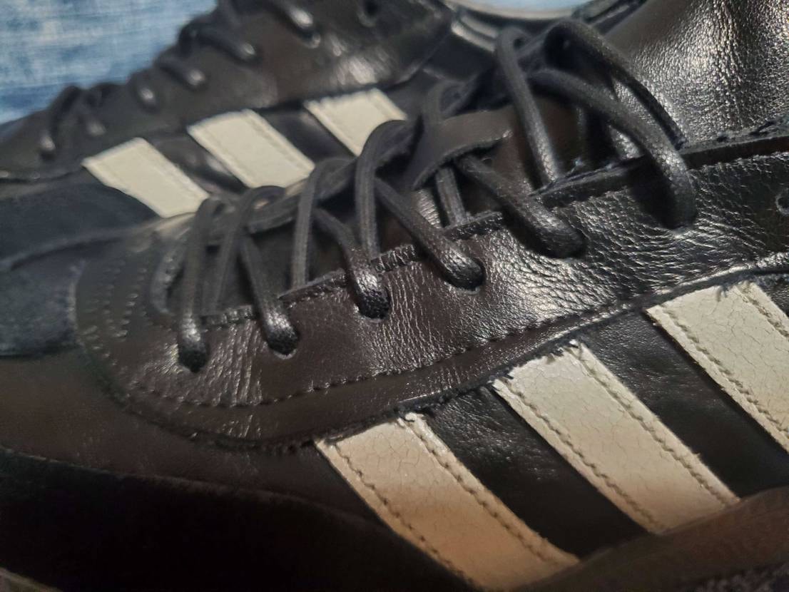 2日かけて、クリーム塗って磨いてベランダに置いてみました。か