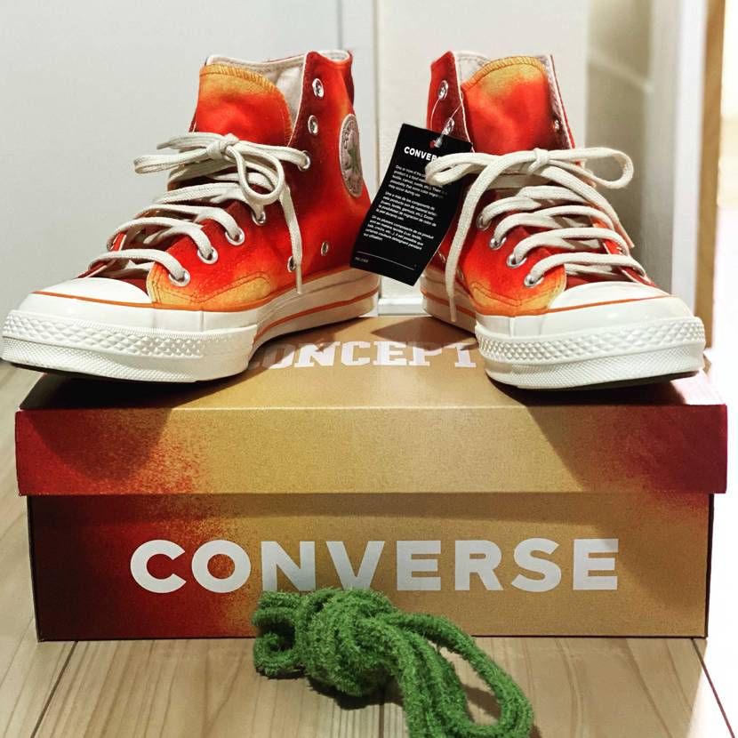 
Chuck 70 Hi x Concepts やっと届きました(^^)