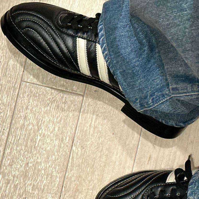 Sambaのソールをドレスシューズ仕様にリメイクしてもらいま