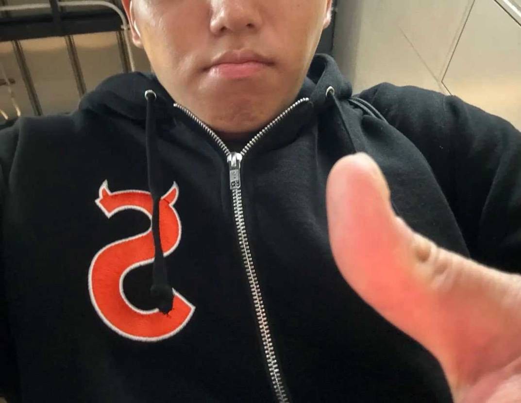 Supreme Devil S Logo Zip Up Hooded Sweat