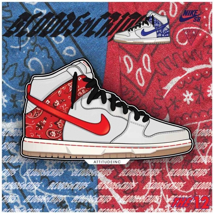 Attitude × NIKE SB DUNK HIGH “The 12”
1
