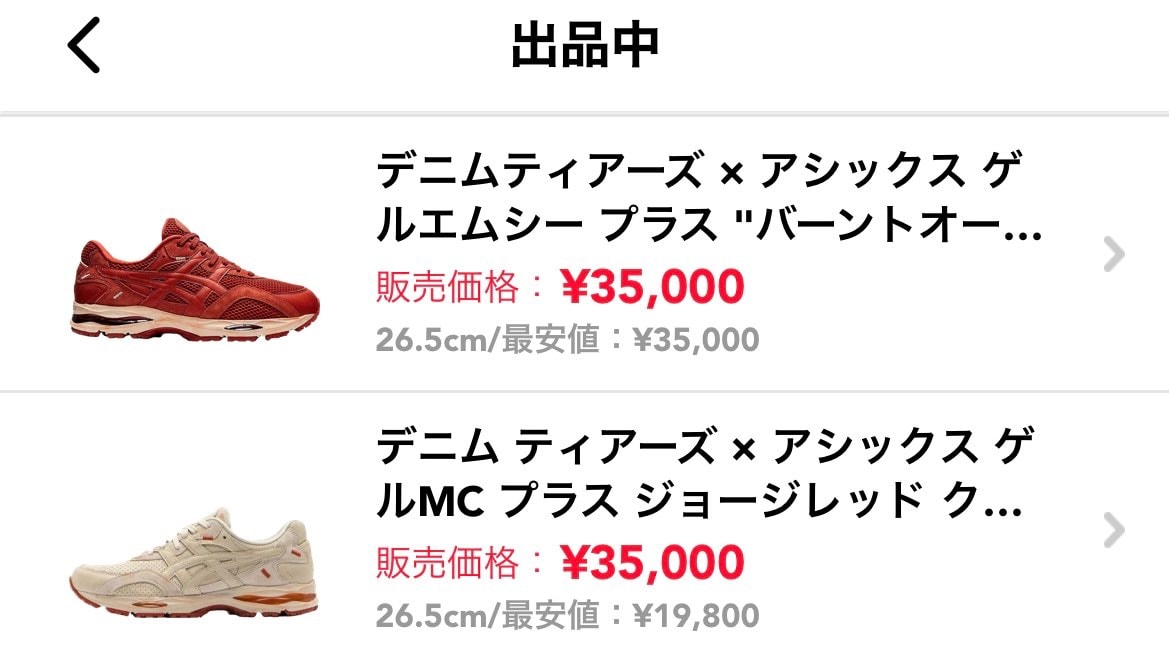 Denim Tears x Asics Gel-MC Plus

新品未使用