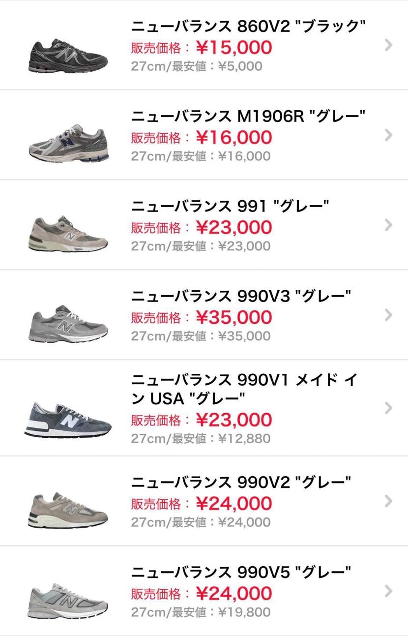中古出品にてNB多数出品しております！

数回程度の着用でソールのすり減りも