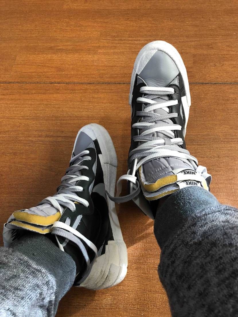 sacai × NIKE BLAZER MID