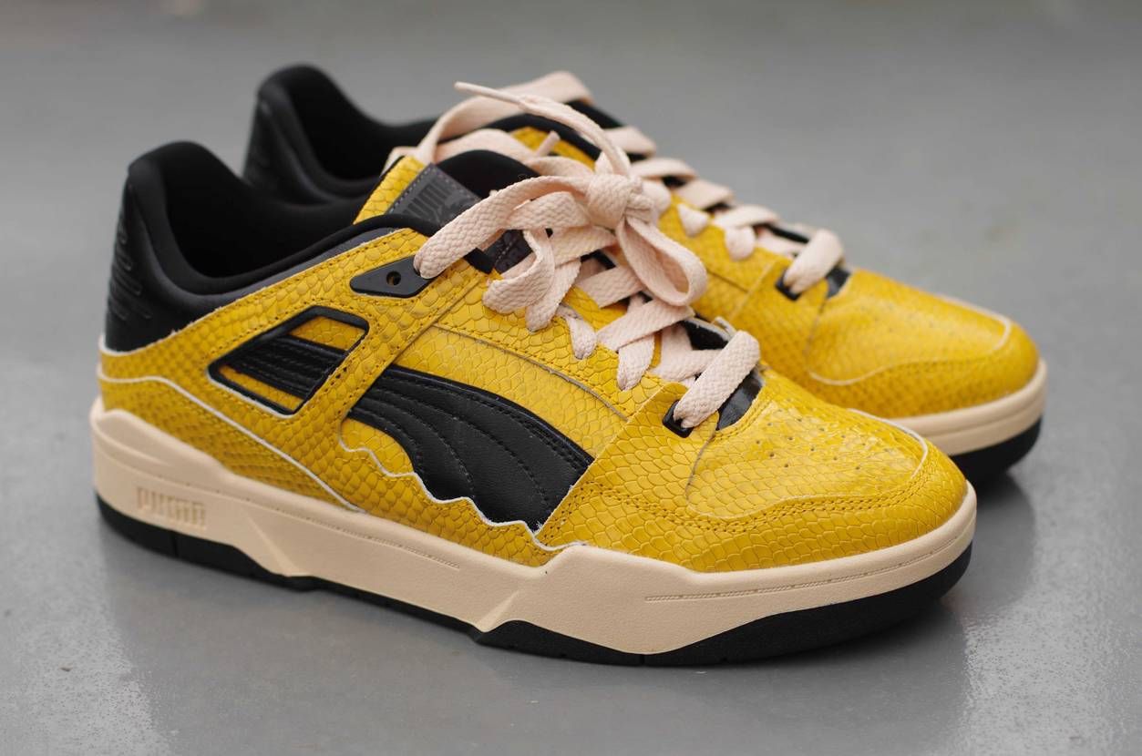 Puma x StapleのSlip streamが届きました。日本語の説明には