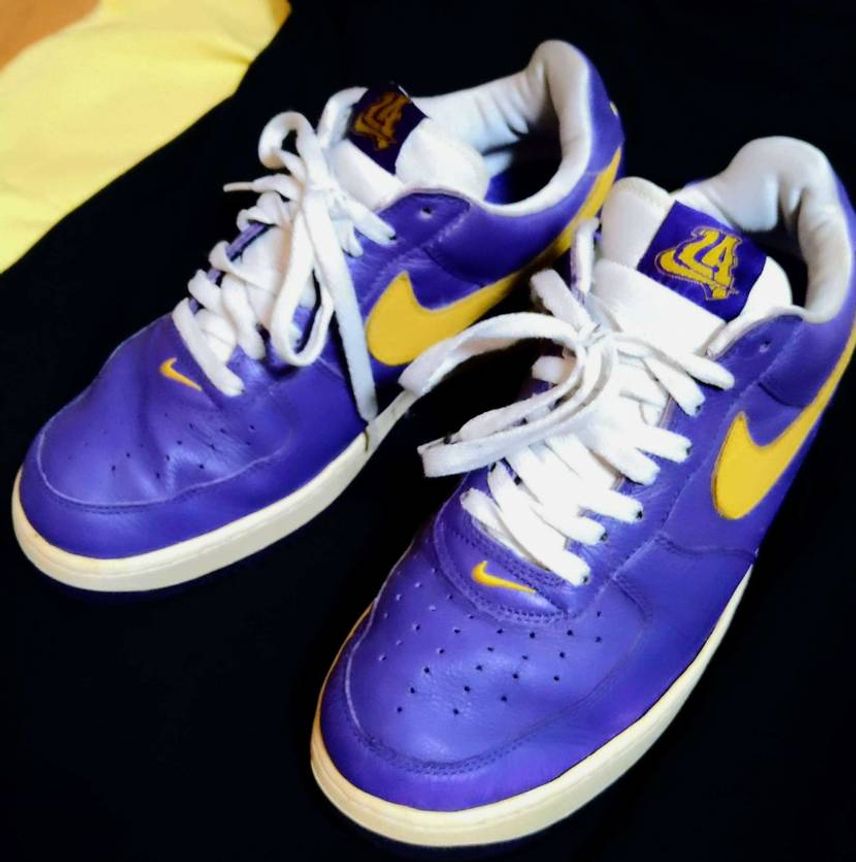 去年のDUNK HIGH EMB "COURT PURPLE" "LAKERS"
