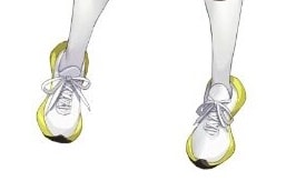 このようなソールのスニーカーを見たことある気がするのですが心当たりがある方はいま