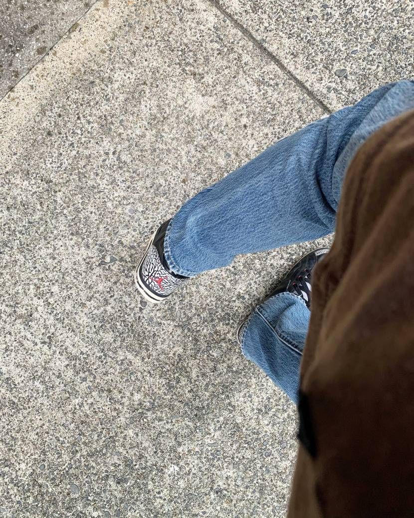 中学生の時から履いてるけど
変わらずイケてる！
あの時なけなしのお金で買った