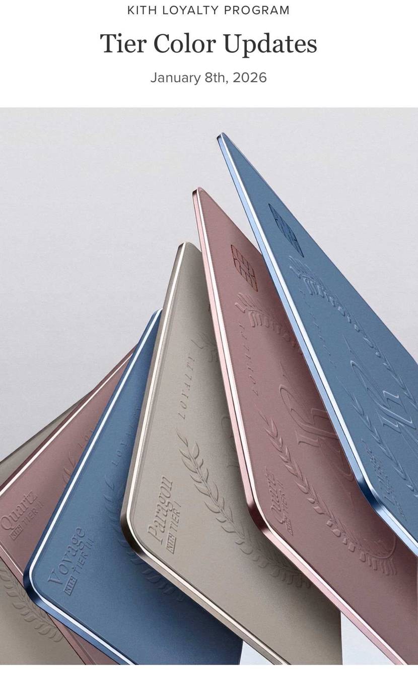 KITHのロイヤリティプログラムが刷新。

• Molecule → Par