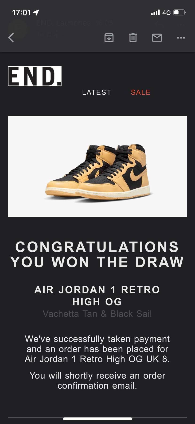 ENDで初めて当たった！
日本では、発売延期されてるみたいだけどちゃんと届くか