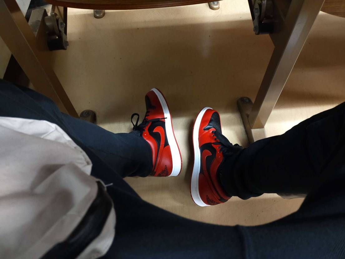 久々の大学で下ろしてみたけど、足ちょー痛い
カッコイイから良いけど笑