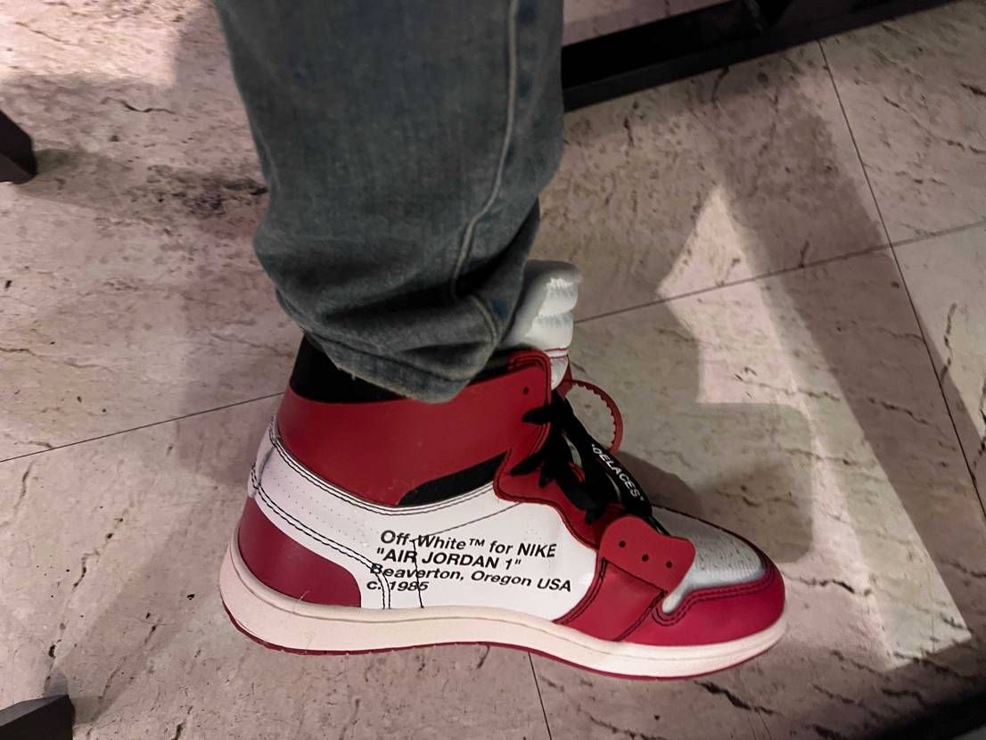 THE 10 Air Jordan1  やっぱし、めちゃかっこいい。バージルの名