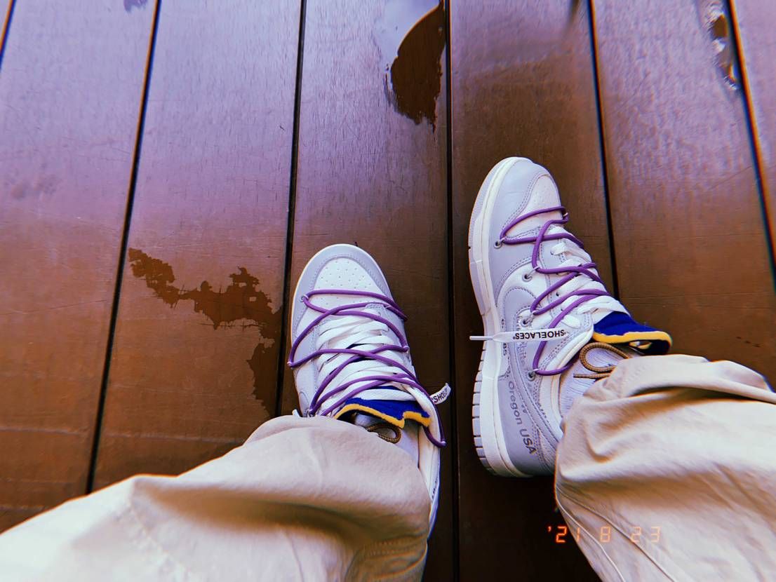 新しいスニーカー履くとテンション上がりますね👍