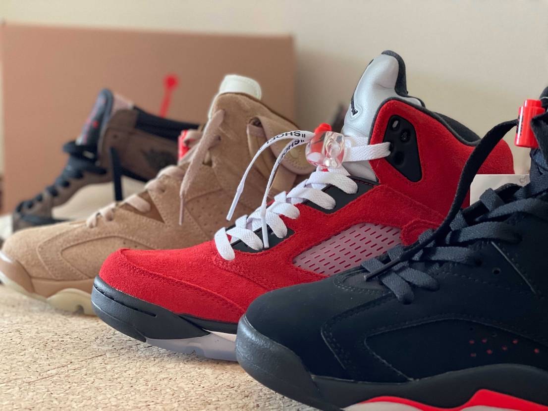 今日はAJ5を初履きしよう😊