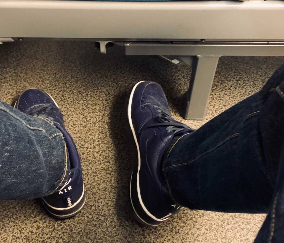 極力、時間を無駄にせずに
エントリーできました！！


AF1を履いて（