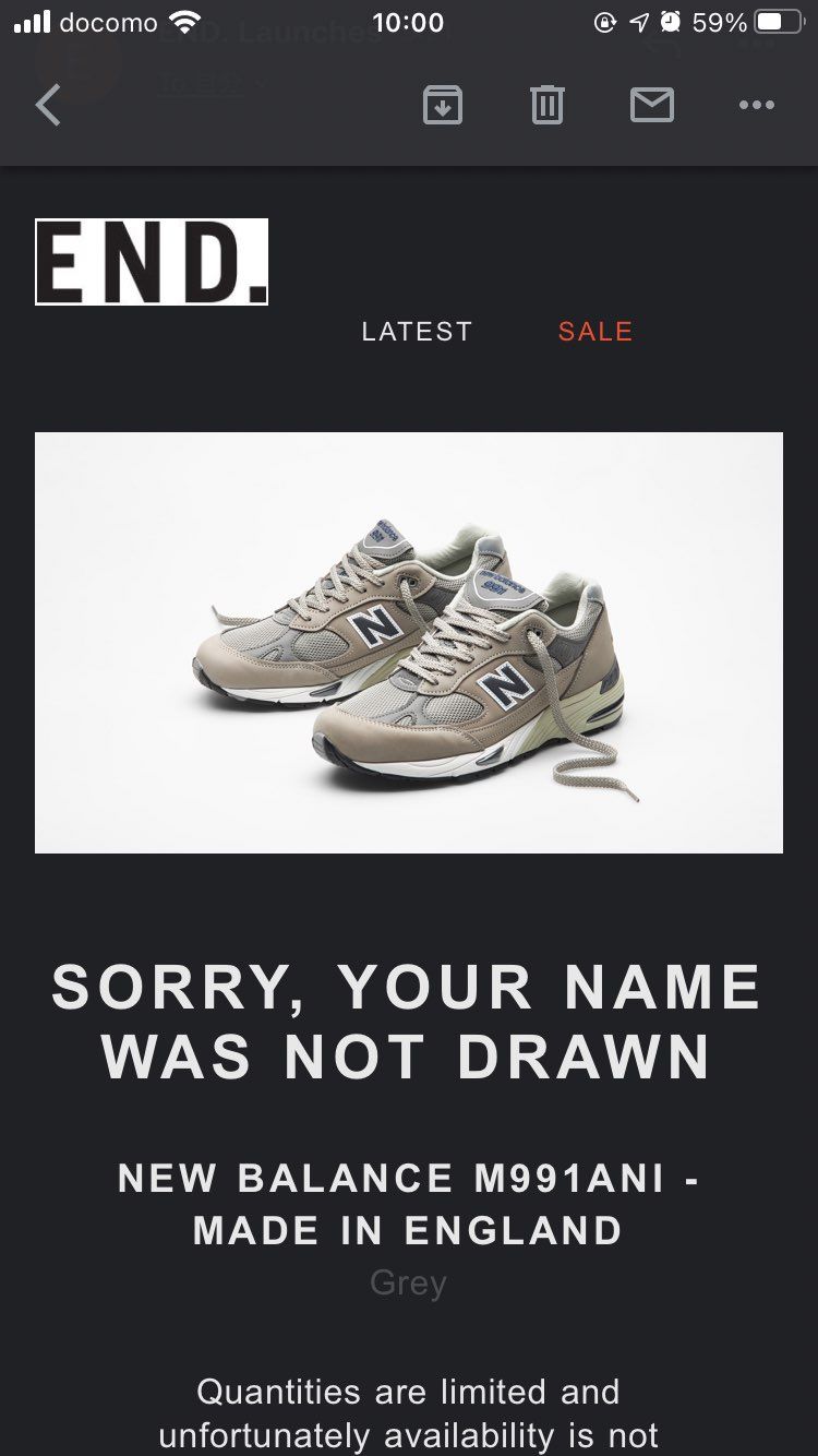 人知れず落選しています😭ご安心ください。