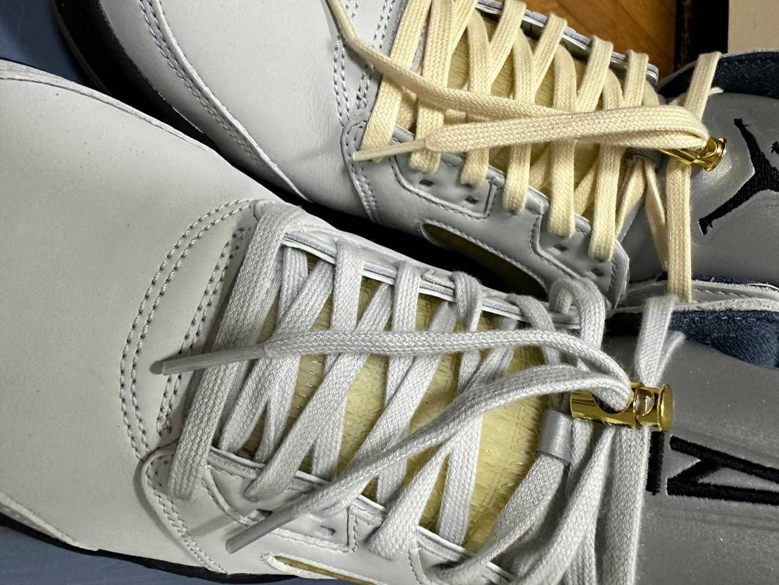 先日やっとア、マ、マ本家から届いてソッコー紐替えてシューレー