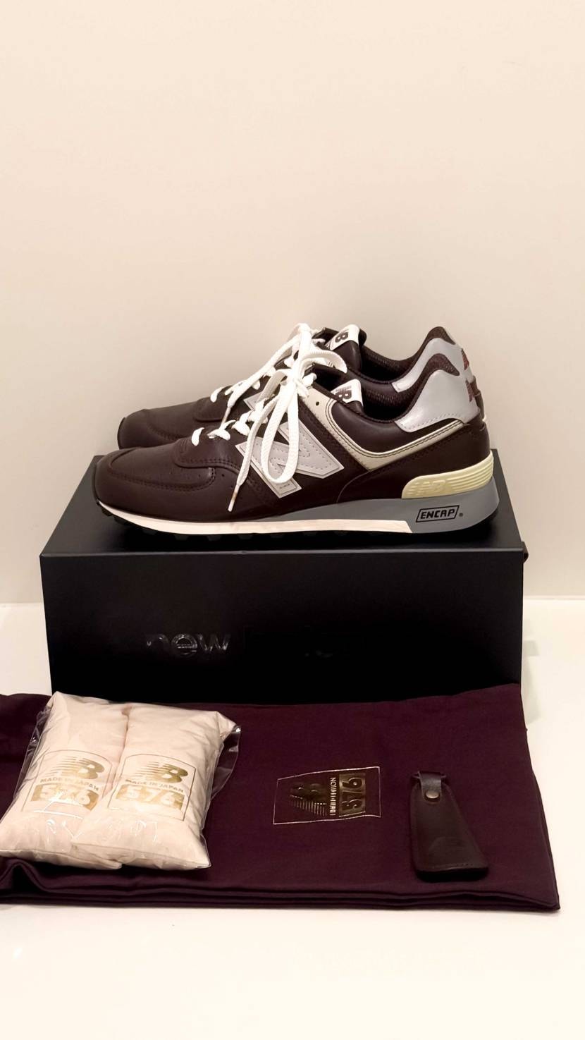 576JP 美しいですね
自分が初めてハマったニューバランスが576UKだった