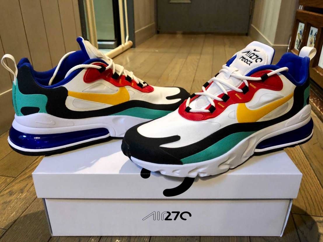 マイコレクションを紹介していくシリーズ
air max 270 react