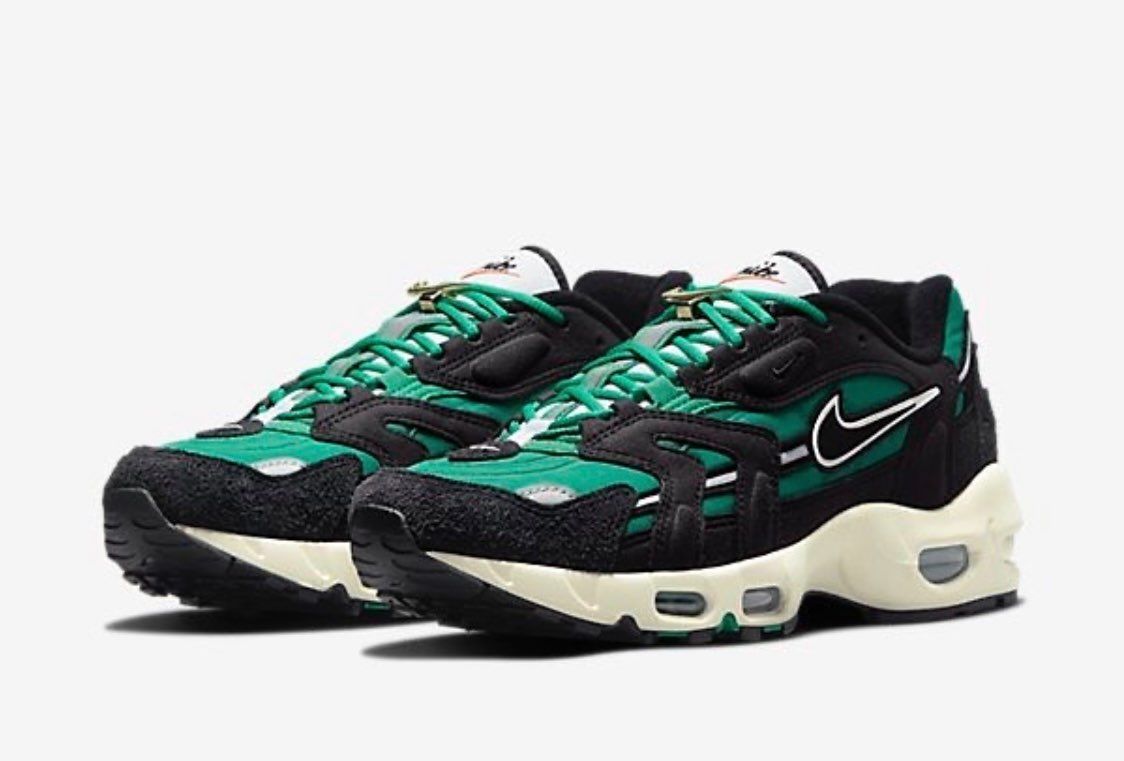 air max 96 ⅱが続々とカラー展開されてきますね…！
地味にレトロカラ