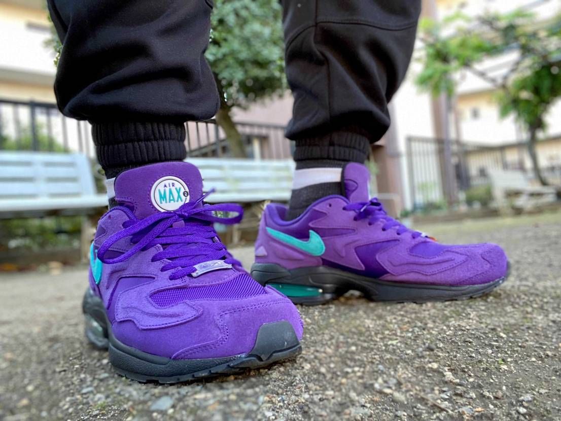 本日の一足シリーズ

air max 2 light
"grape"

