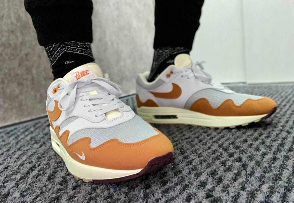 本日の一足シリーズ

air max 1 × patta