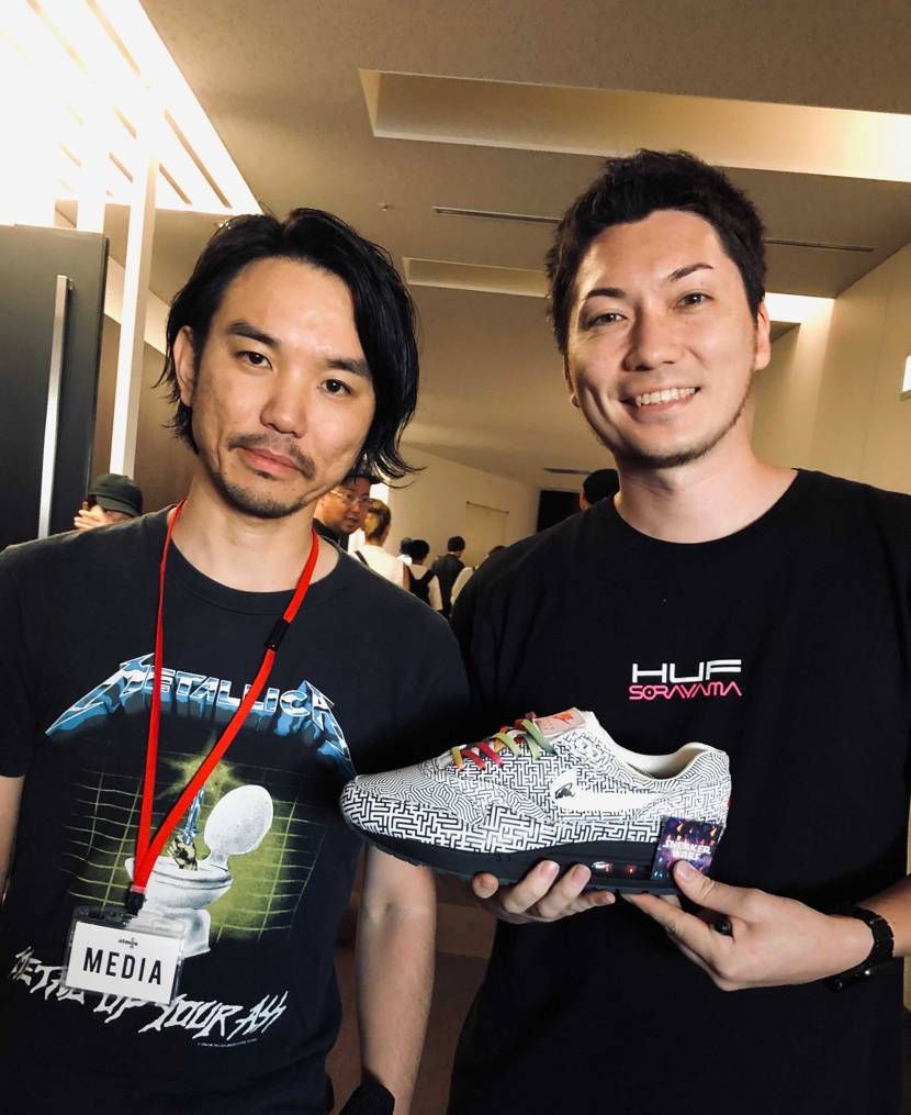 本日の一足シリーズ
air max 1 OA × yu