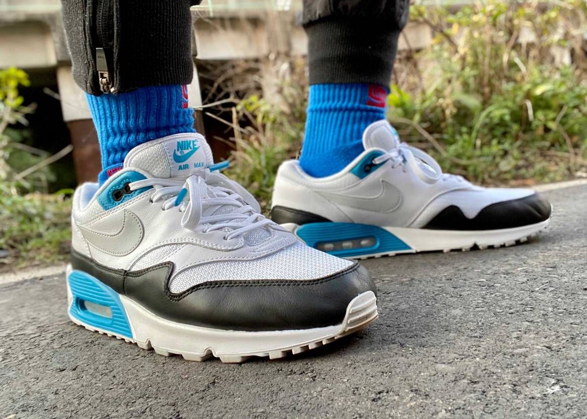 本日の一足シリーズ

air max 90/1 
"laser blue"