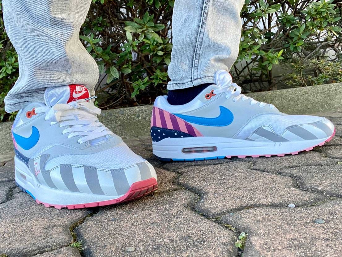 本日の一足シリーズ

air max 1 
"parra 2018"
