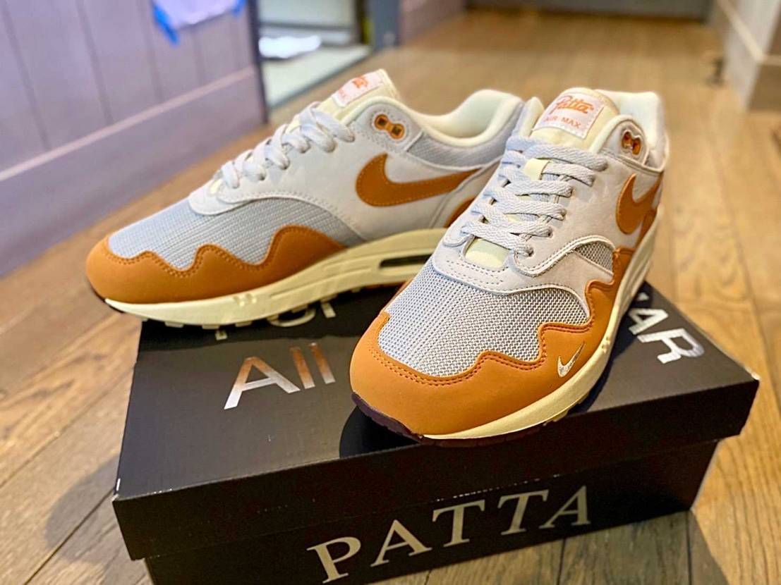 本日の一足シリーズ
air max 1 × patta