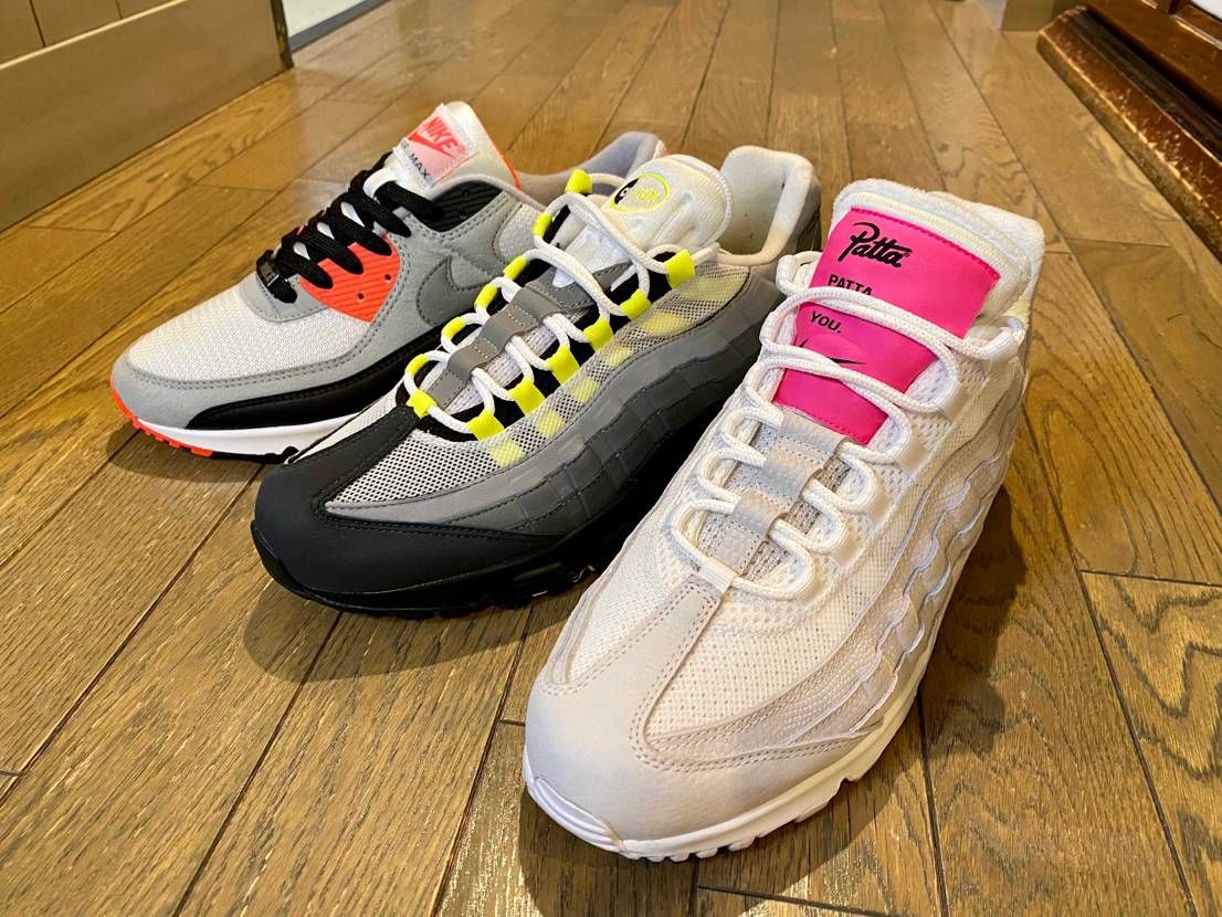 air max 90/95 × patta 
"patta by you"

