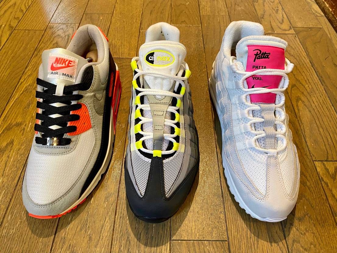 air max 90/95 × patta 
"patta