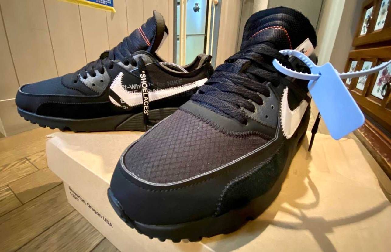 本日の一足シリーズ

air max 90 × off-