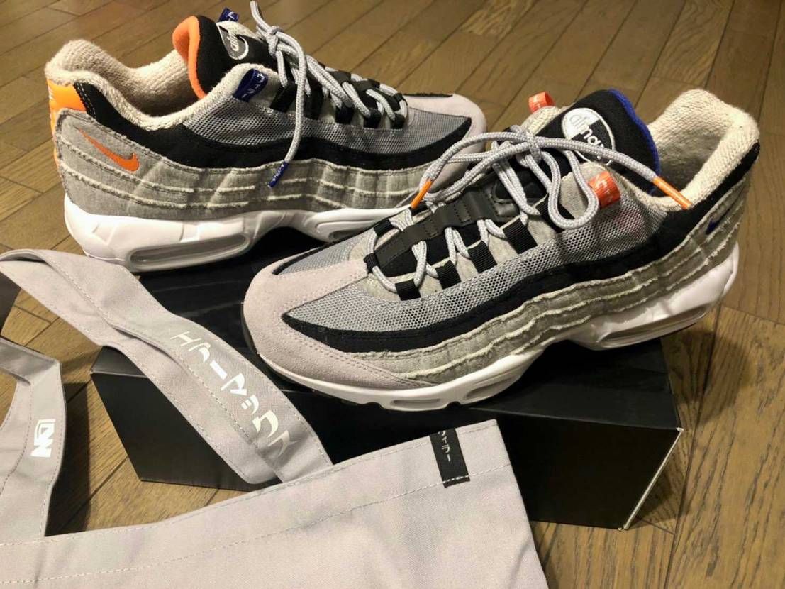 本日の一足シリーズ

air max 95 × loop