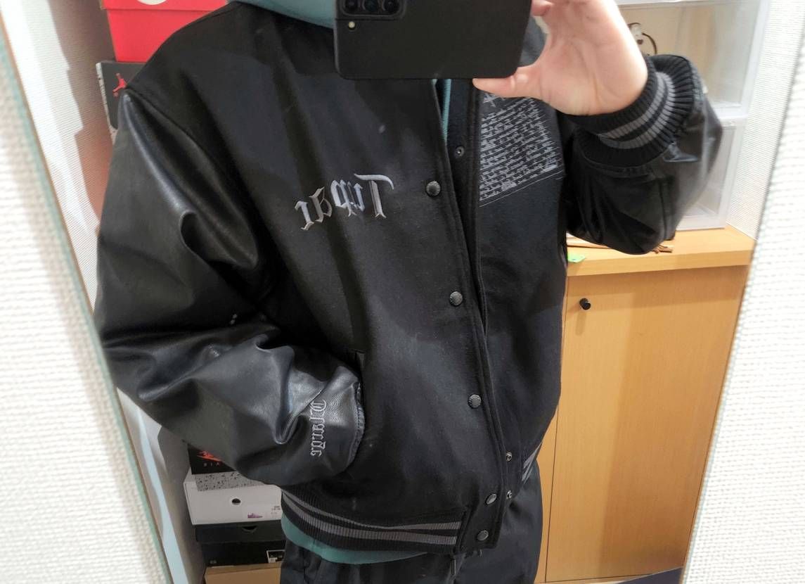 今日発売のXLARGEの2Pacコラボのジャケット、超調子いいぞ〜！