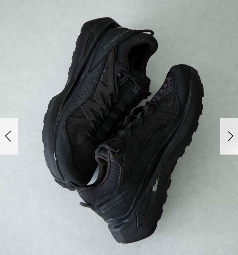 SALOMON ODYSSEY ELMT LOW
サロモン×トリプルブラック間