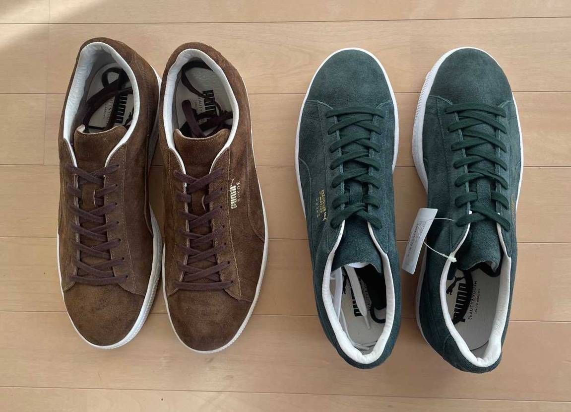 PUMA JAPAN SUEDE FOR B&Y
burnt olive
双