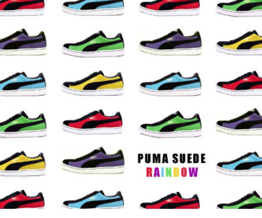 puma suede rainbow
2008年にsued