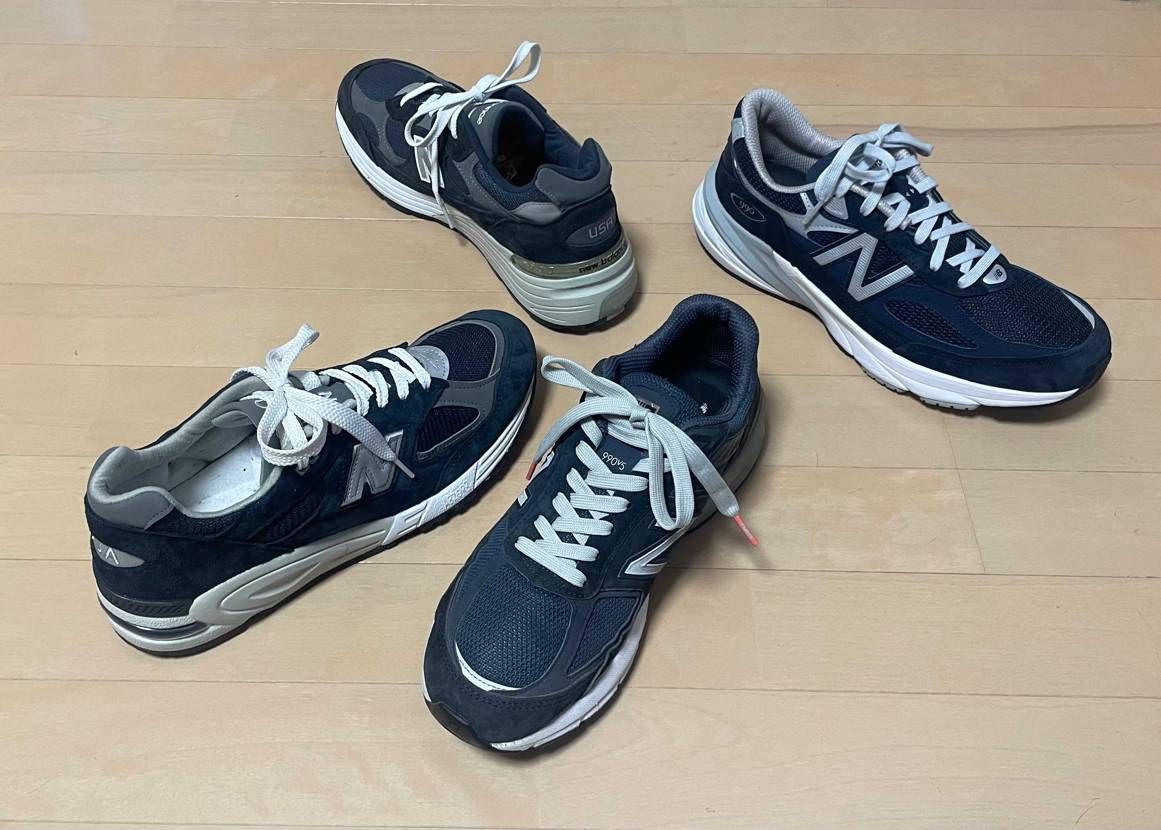 NBのnavyはほんといい色ですよね☺️
次はv4か991v2か998も捨てが
