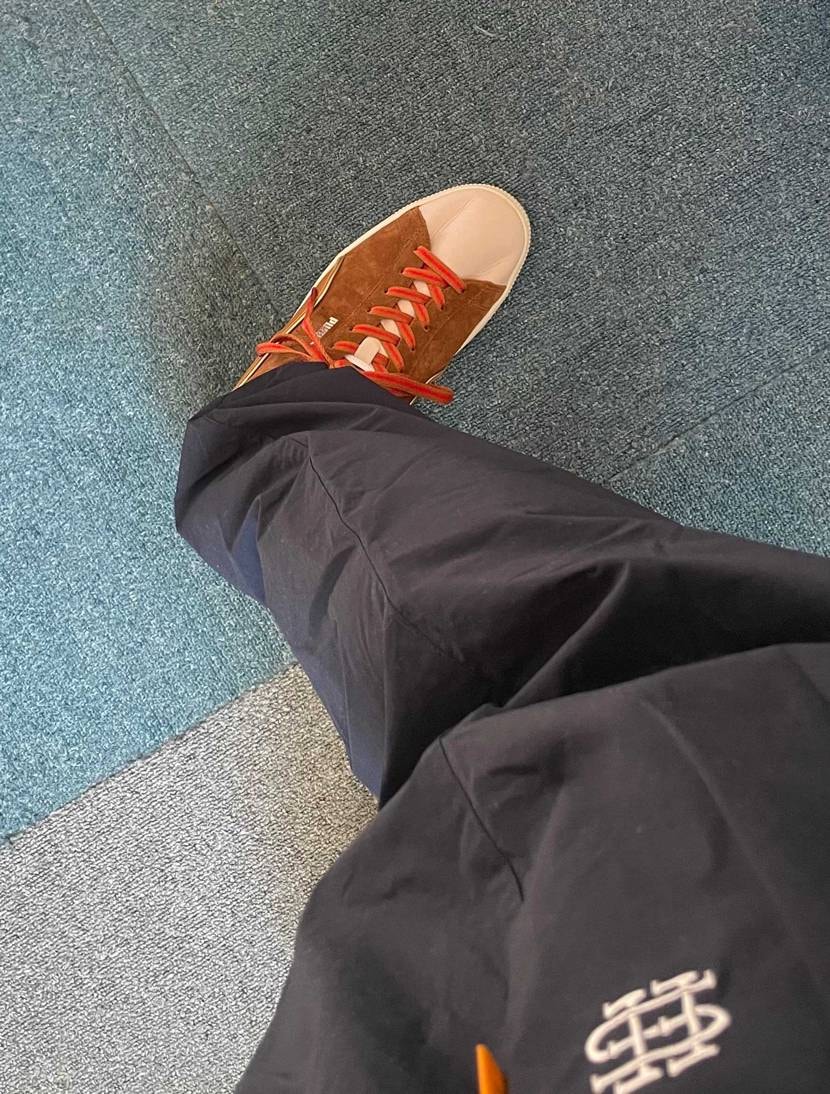 シューレース変更しっくり来ました🫶
つけたり外したり繰り返しこれに落ち着く